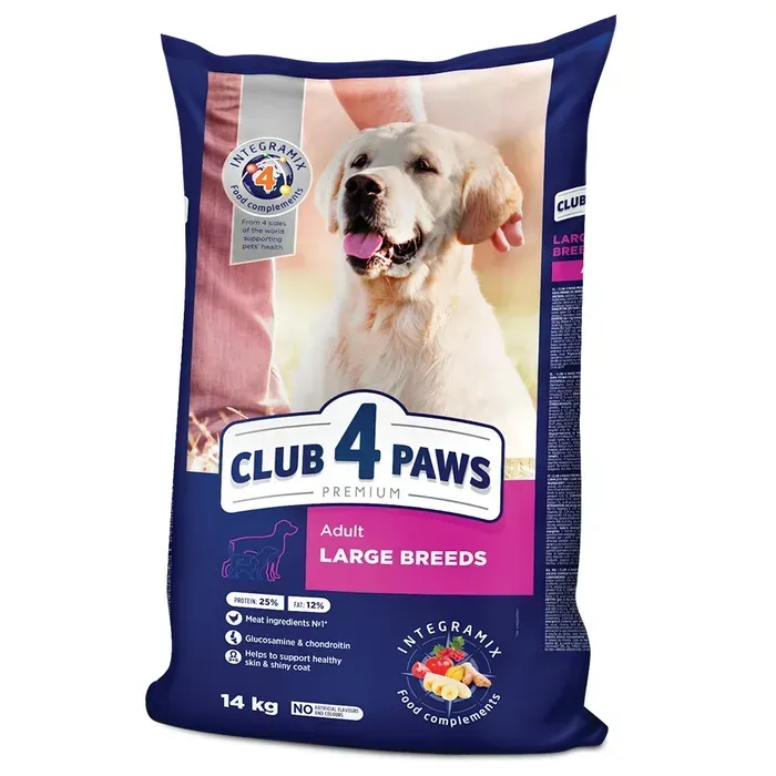 Club 4 Paws Корм для собак великих порід