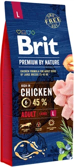 Brit Premium Корм з куркою для дорослих собак великих порід