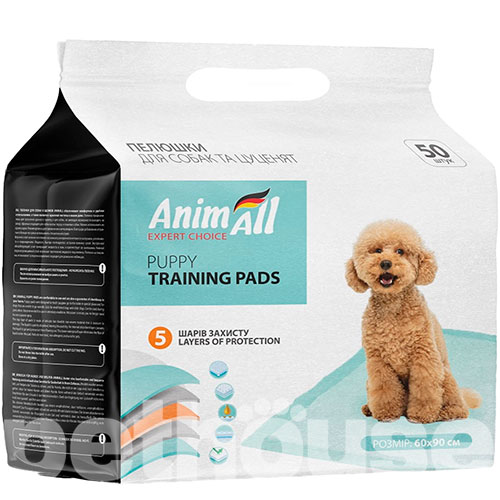 AnimAll Пелюшки для цуценят та дорослих собак, великі