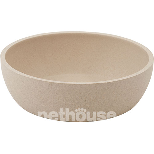 Pethouse Полімерна Миска Bamboo Plate для собак і котів, світло-бежева
