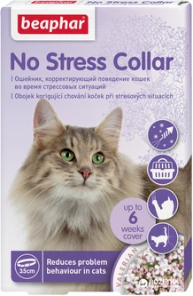 Антистрес нашийник Beaphar No Stress Collar cat для кішок 35 см (13228) (8711231132287)
