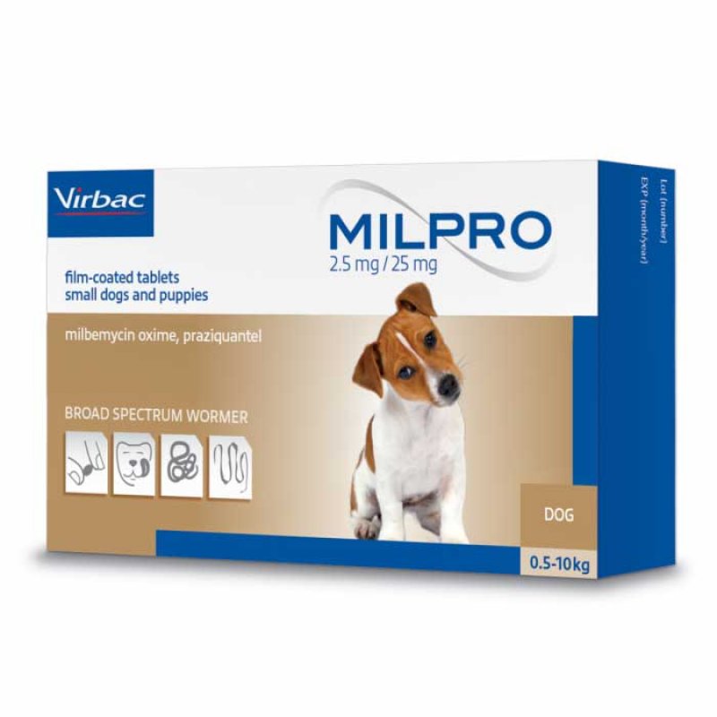 Milpro Препарат Virbac Вирбак Мильпро для собак