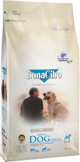 BonaCibo Dog Adult Chicken & Rice with Anchovy – корм для собак з куркою 15 кг