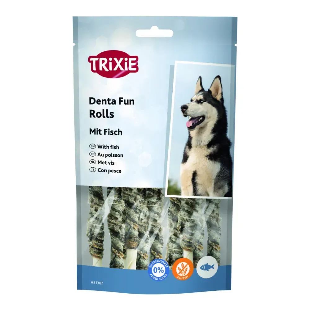 Trixie Ласощі Denta Fun Rolls для собак