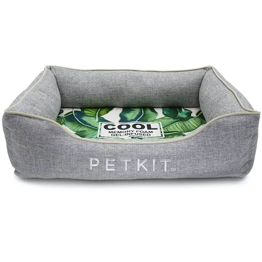 Petkit Four Season Pet Bed лежак для собак L 90 x 68 x 21 см - сірий