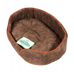 Лежак Доллі №1 "Lucky Pet", коричневий, 32х43х12см