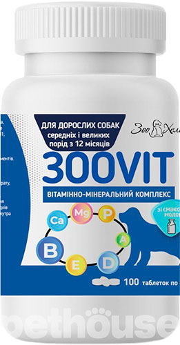Зоовіт Добавка для собак великих порід