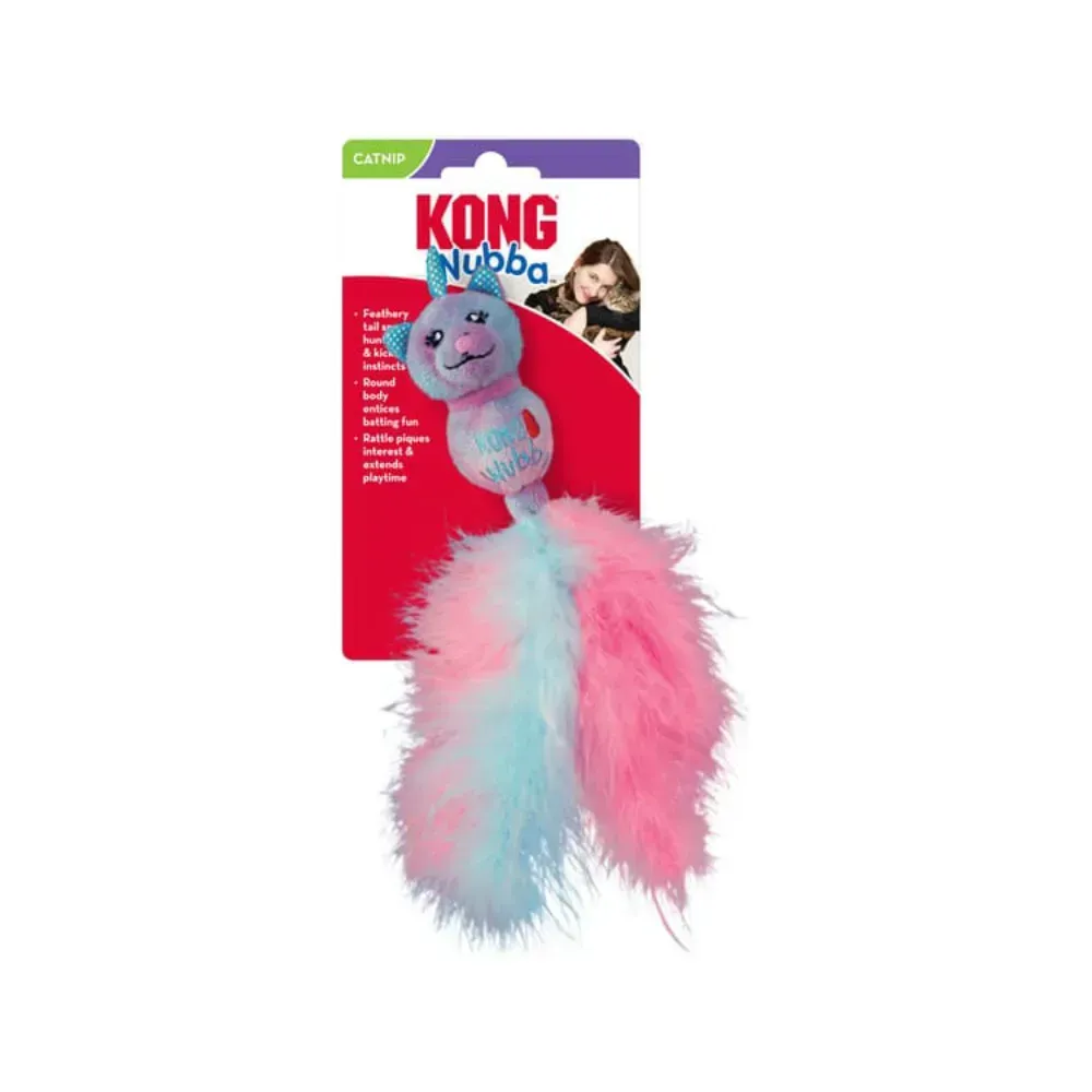 Kong Wubba Caticorn іграшка для котів 22,9х11,4 см - різнокольоровий