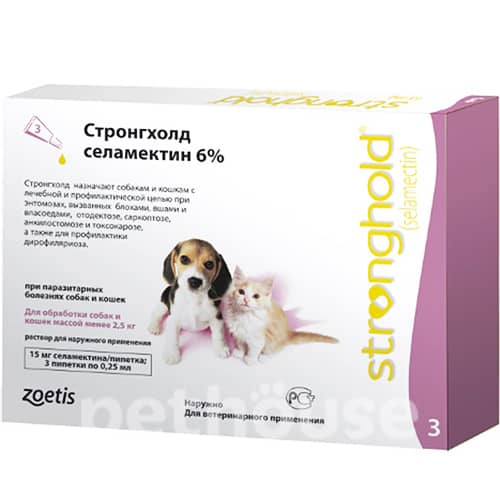Stronghold для кошенят та цуценят вагою до 2,5 кг