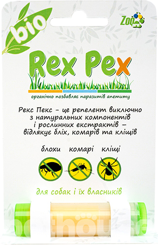 ZOOpro "Rex Pex" Натуральний репелент для собак, стік
