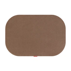 Лежанка-матрац для собак WAUDOG Relax Doris Velour M, бежевий, 80×55×6,5 см, пінополіуретан, знімний чохол, нековзне дно, арт. 131114