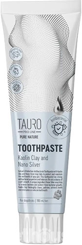 Tauro Pro Line Pure Nature Зубна паста з каоліном і наночастинками срібла для котів і собак