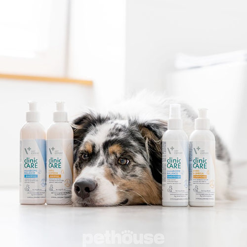 VetExpert Clinic Care Hypo & Omega Shampoo Пом'якшувальний шампунь для собак і котів