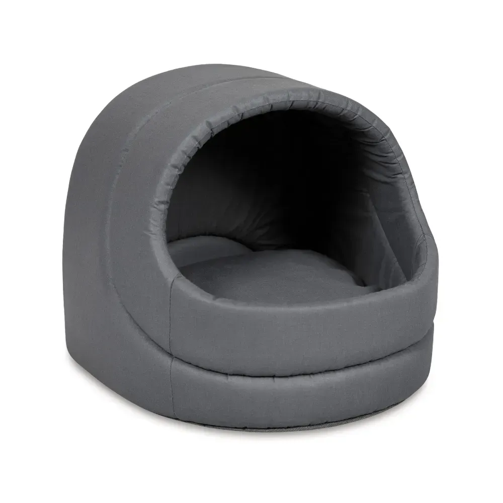 Priroda Comfort будинок-лежак для собак 32х31х28 см - сірий