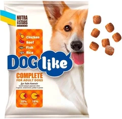 Nutra 5 Stars Корм для собак Dog Like 3кг Компліт