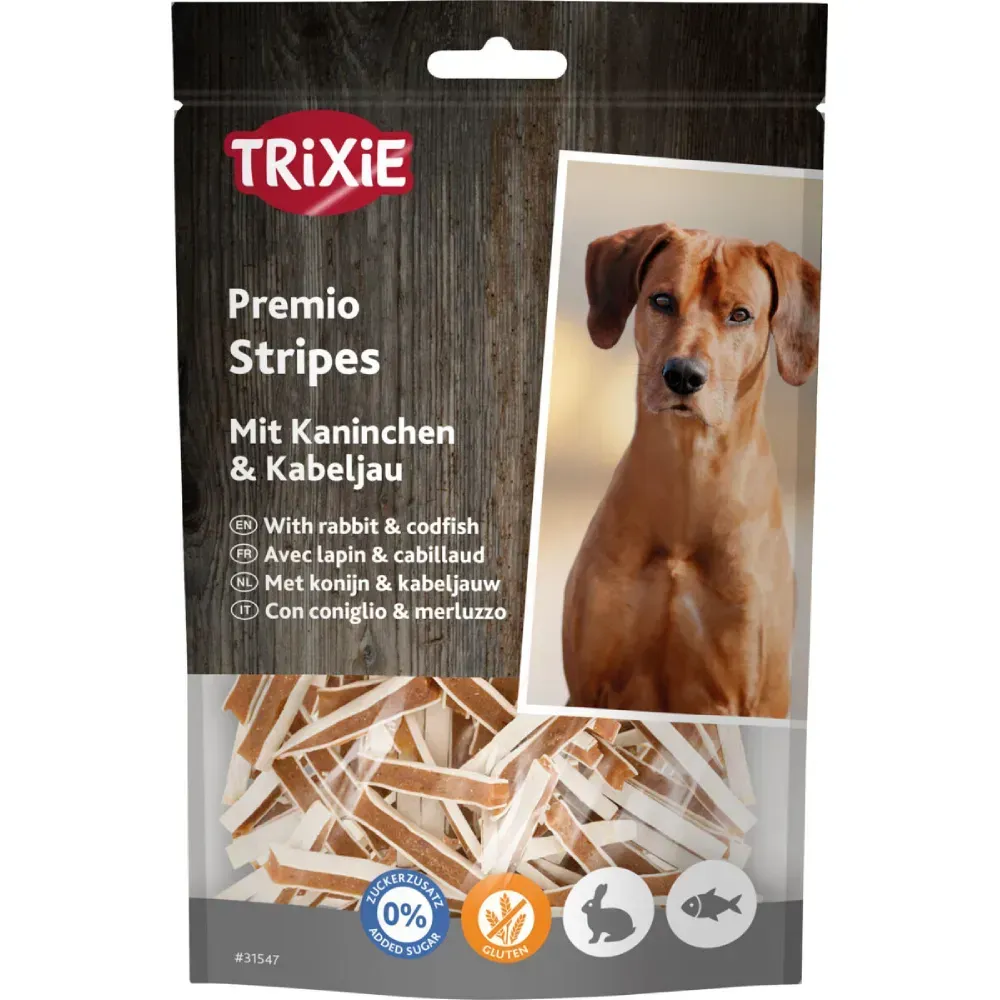 Trixie Ласощі Premio Stripes кролик для собак