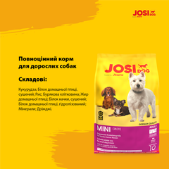 Преміум корм для собак малих та міні порід JosiDog Mini 10 кг від Josera