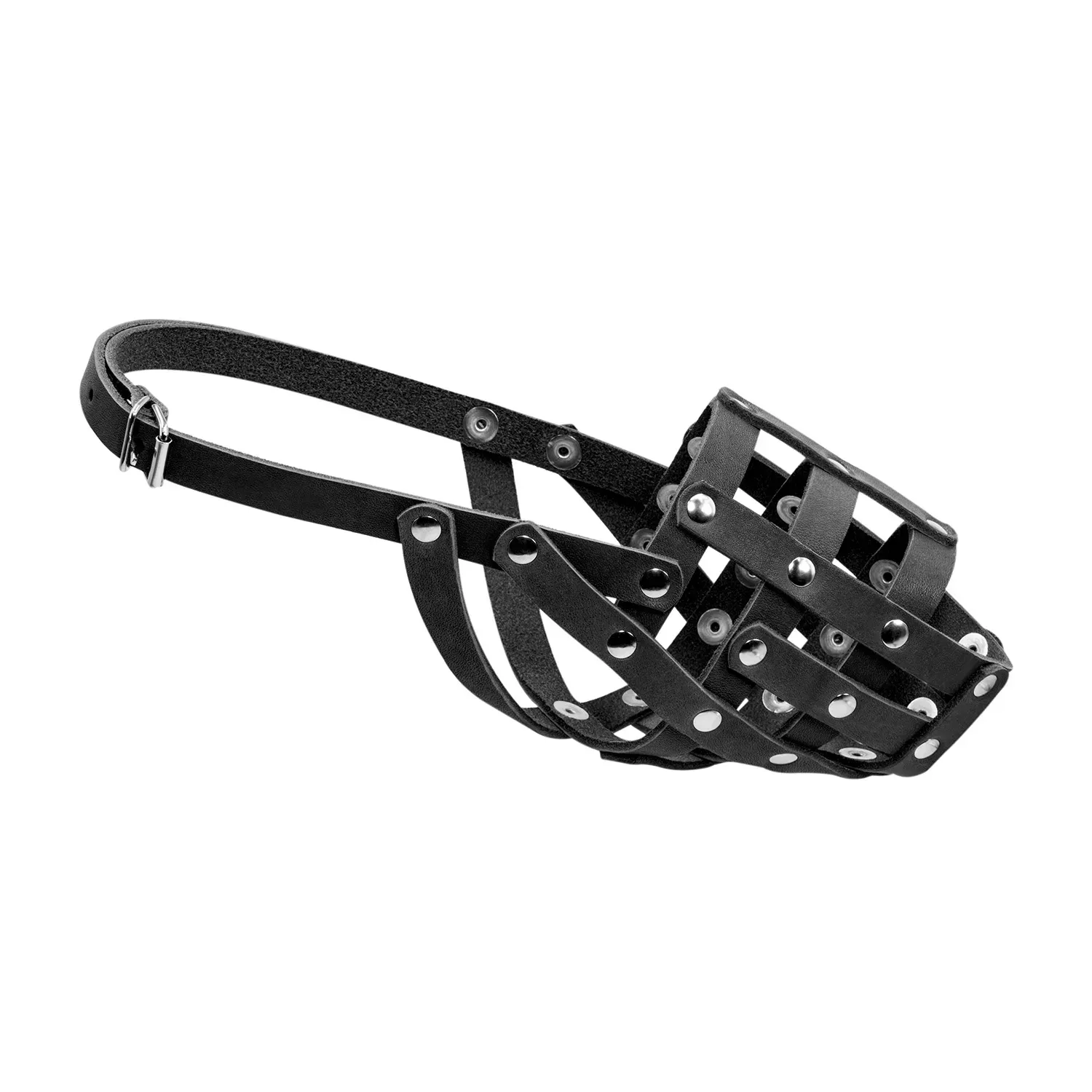 Collar №2 намордник для собак 26х11 см - чорний