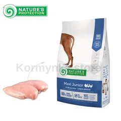 Nature's Protection Корм з куркою для собак великих порід
