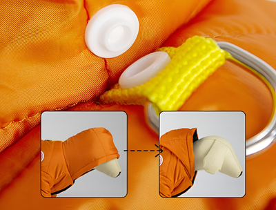 Комбінезон для собак та котів EcoToys Orange L помаранчевий A: 31 см B: 37 см C: 32 см 6934