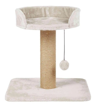 Кігтеточка для котів з лежанкою Trixie Cat Tree Mica 46 см світло-сіра
