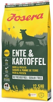 Сухий гіпоалергенний без зерновий корм для собак Josera Ente & Kartoffel з качкою та картоплею 12,5 кг