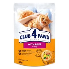 Club 4 Paws Вологий корм (шматочки в желе)
