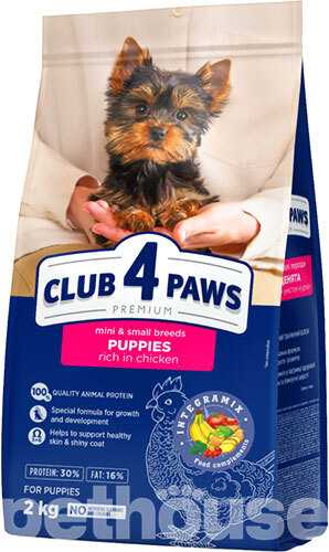 Club 4 Paws Корм з м'ясо птиці курка для собак мініатюрних порід