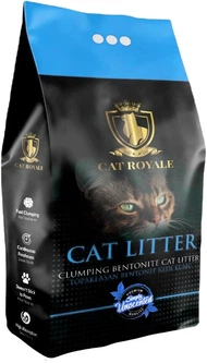 Без бренда Комкуючий бентонітовий наповнювач для котячого туалету CAT ROYAL натуральний 10 л