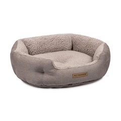 Лежак Pet Fashion BRIG для собак кавовий, 58*48*20