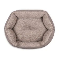 Лежак Pet Fashion BRIG для собак кавовий, 58*48*20