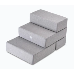 Сходинки Harley and Cho для собак Tetris Gray Light double 68х45х25 см