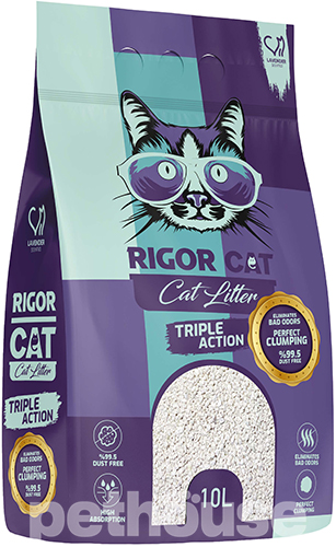 Rigor Cat Наповнювач для котячого туалету, з ароматом лаванди