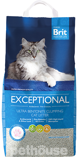 Brit Fresh Exceptional Наповнювач бентонітовий, без аромату