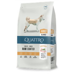 Quattro Adult All Breed корм для дорослих собак усіх порід з куркою 12 кг