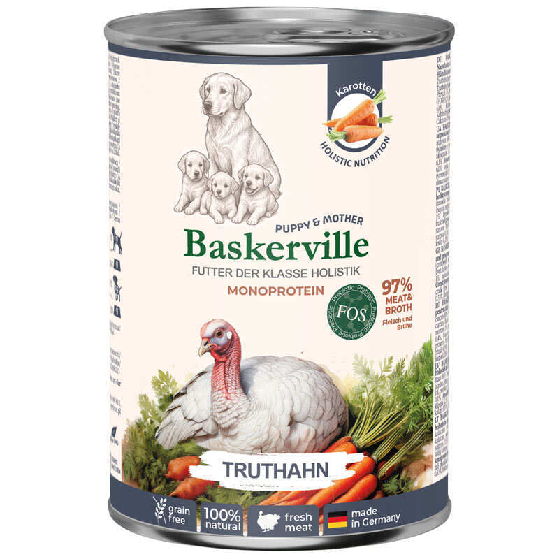 Baskerville Корм з індичкою для собак