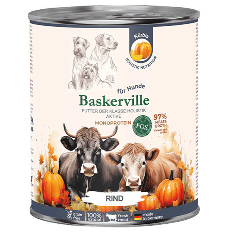 Baskerville Корм з яловичиною для собак