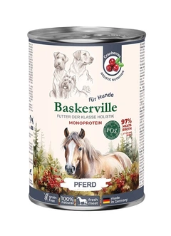 Baskerville Корм з конина для собак