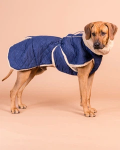 Paika Тепла попона для собак Winter Sherpa Jacket Navy Paikka 50