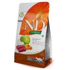 Farmina N&D Grain Free Pumpkin Venison & Apple Adult беззерновий корм для дорослих кішок з олениною, гарбузом та яблуком, 1,5кг