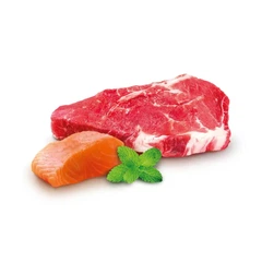 Корм для стерилізованих котів з чутливим травленням Home Food з ягням та лососем 1,6кг (4820290092044)