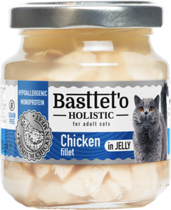 Basttet'o Вологий корм (шматочки в желе) для котів