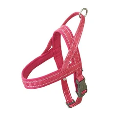 Пом'якшена шлея для собак Hurtta Casual harness ECO 30-35 Рожевий