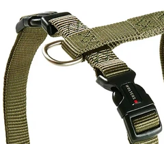 Анатомічна шлейка для собак Wolters Professional S 30-40 см / 10 мм Оливковий