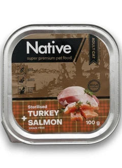 Native Вологий корм (шматочки в желе) для дорослих котів