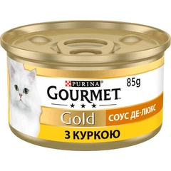 Шматочки Gourmet Gold (Гурмет Голд) соус де-люкс із куркою, 85 г