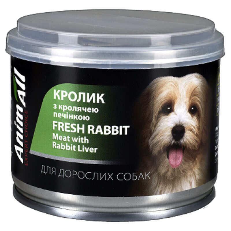 AnimAll Корм з кроликом для собак