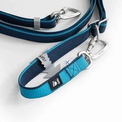 Повідець для собак Hurtta Multilong Leash II Чорний 100-300 см х 20 мм