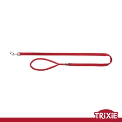 Поводок для собак Trixie 200203 "Premium", M-L: 1.00м/20мм, червоний (TX-200203) 4011905200231