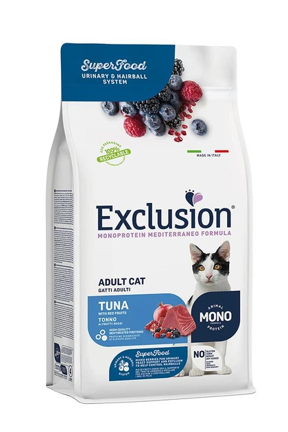 Exclusion Adult Tuna корм для дорослих котів з тунцем 1,5 кг